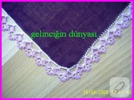 Karanfil, üzüm, örümcek iğne oyası