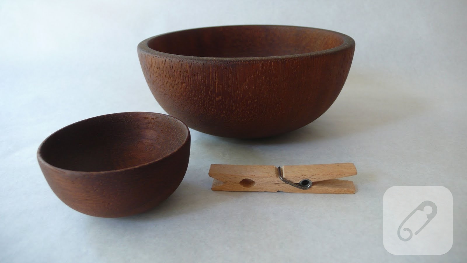 Zeytin ağacından kaseler