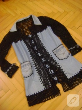 Pantalon Paçasından Ceket