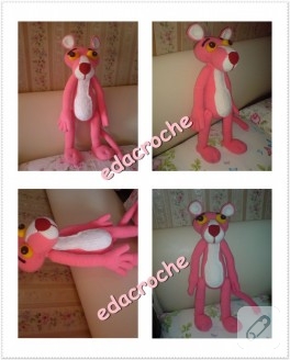 Amigurumi Pembe Panter