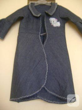 Kızıma Kot Kaftan