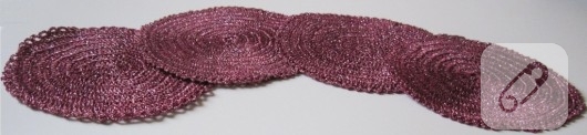 Dantel Bardak Altlığı