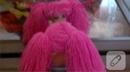 Barbie Bebek Saçı Yaptık