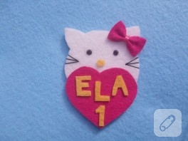 Hello Kitty Doğum Günü Hatıra Magneti