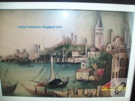 Kağıt Rölyef İstanbul Manzarası