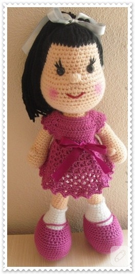 Amigurumi Oyuncak Bebek (Doll)