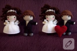 Amigurumi Gelin Damat