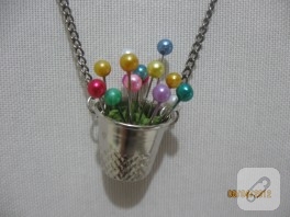 Ornitorenk Handmade’in Yüksük Kolyesi