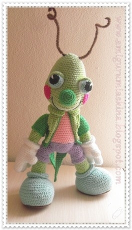 Amigurumi Yakışıklı Çekirge