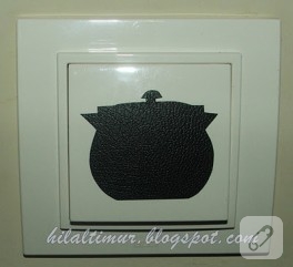 Mutfağıma Yaptığım Stickerlar