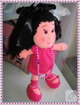 Amigurumi Esmer Kız