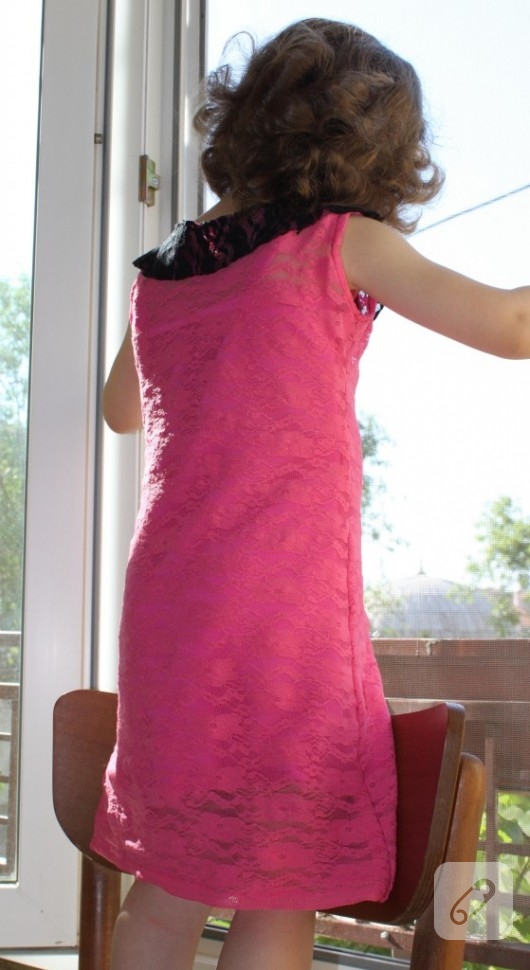 dantel elbise