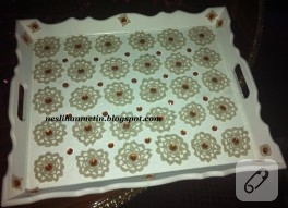 Değerlendirmeye Devam…. Dantelli Tepsi