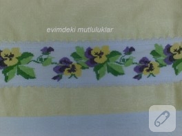 Kanaviçe İşli Pikeler