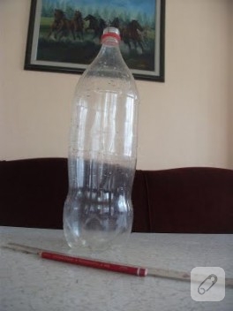 Pet şişeden bebek yapımı…