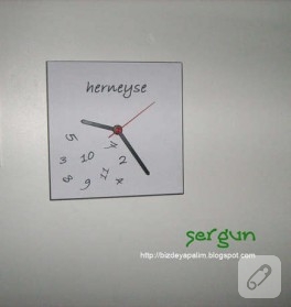 saat yaptım (herneyse)