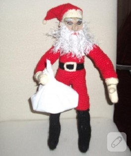 Yarışma: Amigurumi Noel babalar yaptım
