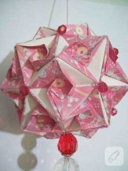 origami çiçekler