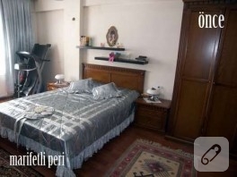 Peri’den Bir Öncesi ve Sonrası Projesi (yatak odası yenilemesi)