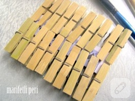 Peri’nin Hamur Kabartmalı Mandal Magnetleri
