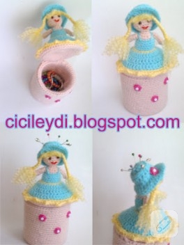 Tek Taşla Çift Kuş (Amigurumi)