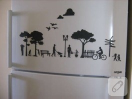 parkta bir gün / magnetlerim