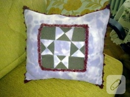 yeni patchwork yastıklar..