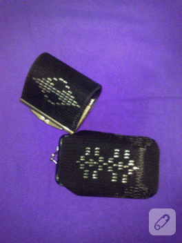 Telkırma bozuk para cüzdanı ve telefonluk