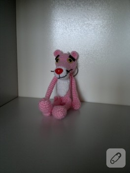 Pembe Panter anahtarlığımız