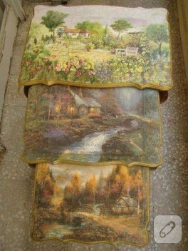 ahşap sehpa