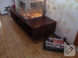 AKVARYUM STANDI OLUR MU? BEN YAPTIM OLDU.