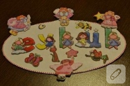 Melek Eylül’e Melekli Kapı Süsü