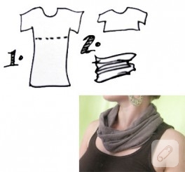 Bir taşla şey pardon bir tshirtle…