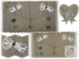 Ceket kollarından clutch