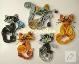 quilling çalşmaları