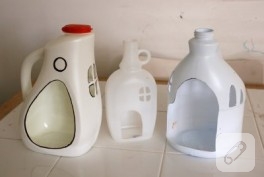 plastik şişeden evler ve diğerleri
