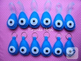 Keçe bebek şekeri, magnet – 13