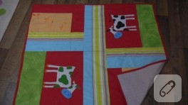 Renkli Bebek Battaniyesi