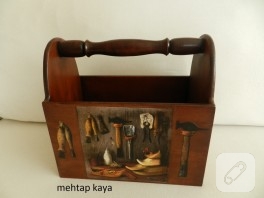 Ahşap boyama kutu
