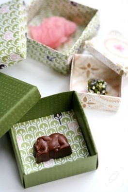 Origami kapaklı kutu yapımı…