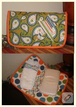 Bebek bezi cüzdanı