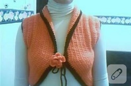 Turuncu Bolero Modeli