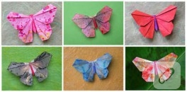 Origami Kelebekler…
