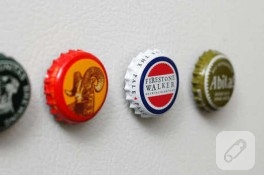 Gazoz kapağı magnet