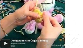 Amigurumi Çim Örgüsü Tekniği