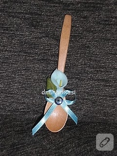 Minik tahta kaşık magnetlerim