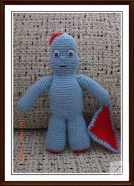amigurumi ıggle piggle, gece bahçesi…