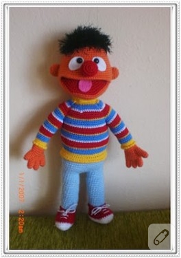 amigurumi edi, susam sokağından…..