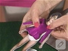 Kişisel kağıt bebek