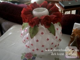 Deli kızdan avize yapılışı :)